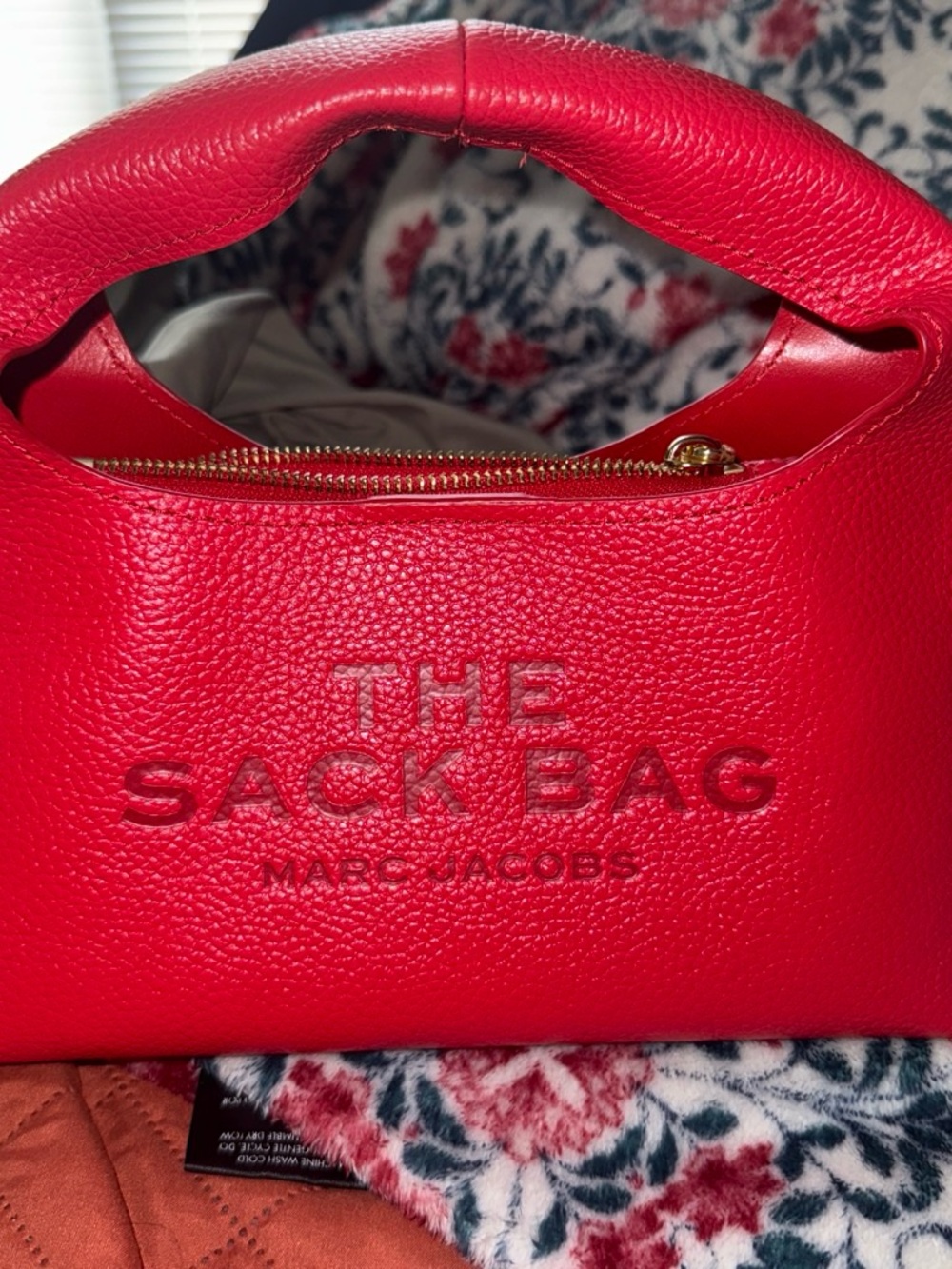 Marc Jacobs Red The Sack Bag Mini